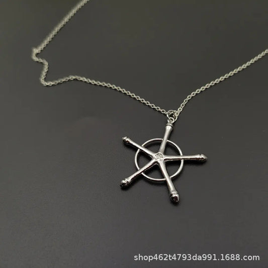 Anime Bleach Ishida Uryu Weapon Necklace Pendant