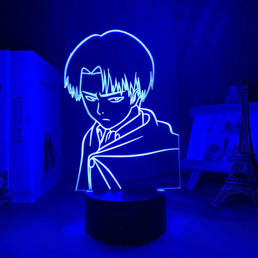 Customized LED Touch Lamp - Attack on Titan Design