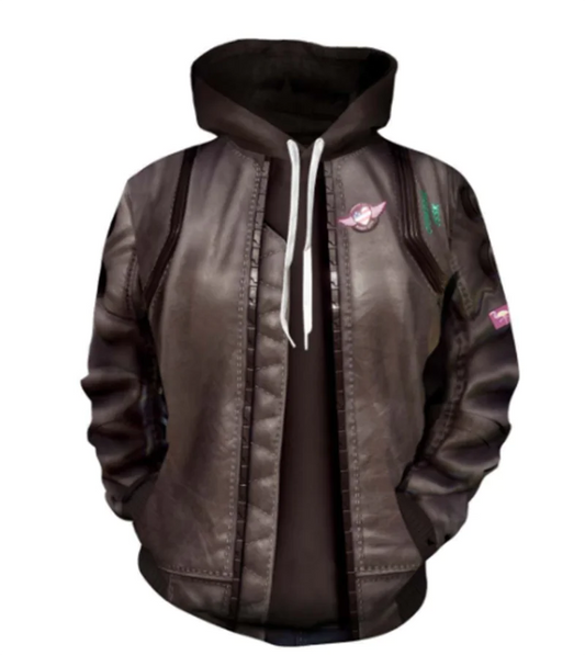 3D Digital Printed Casual Women's Hoodie