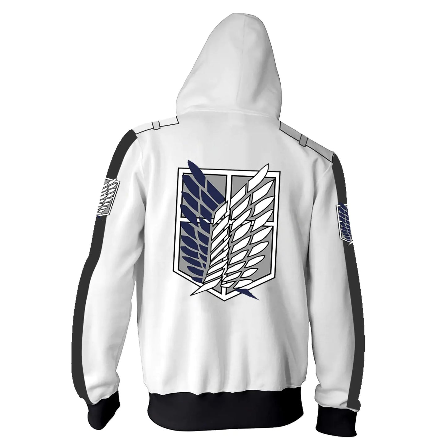 3D Printed Japanese Attack on Titan Hoodie Sweater