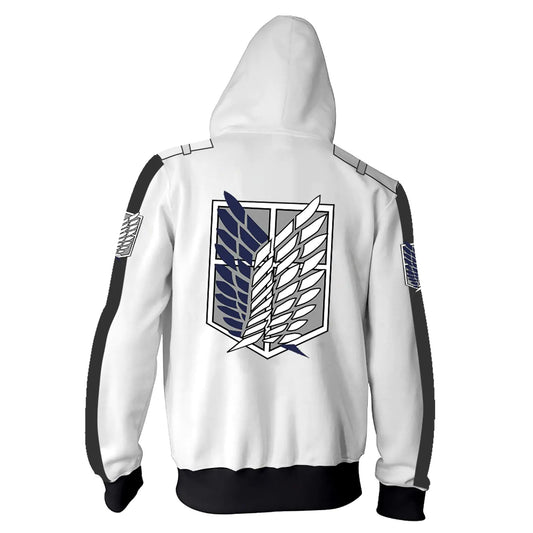 3D Printed Japanese Attack on Titan Hoodie Sweater