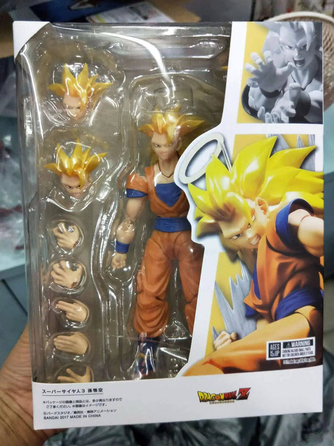 Dragon Ball Z Super Saiyan 3 Son Goku Anime Figurine Model Collection