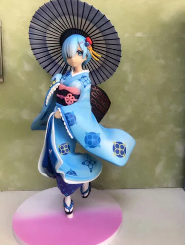 Re Zero Starting Life in Another World Ukiyo-e Ver Rem Anime Figure Model Collection