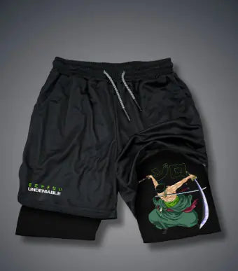 Dragon Ball Pirate Demon Slayer 3D Print Beach Shorts