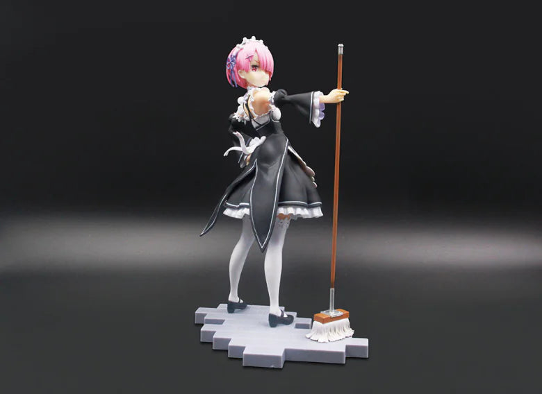 Re:Zero Rem Fairy Elements Espresto Statue Anime Figure Model Collection