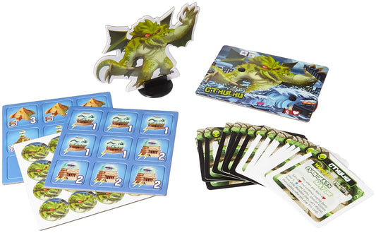 IELLO: King of Tokyo Cthulhu Monster Game Pack Includes King of Tokyo & King of New York 30 Minute Play Time 2 to 6 Players For Ages 10 and Up