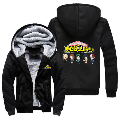 My Hero Academia Shoto Todoroki Hoodie (Thick Fleece)