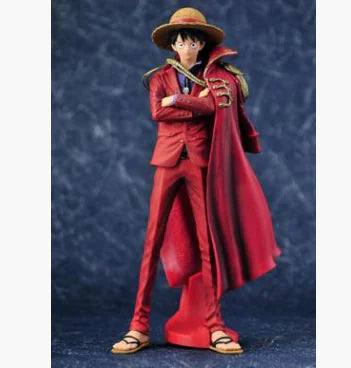Red Cape Luffy Anime Figure Model
