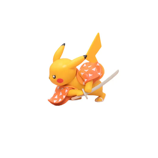 Pikachu Transformation Zenitsu Figure - Anime Model Decor