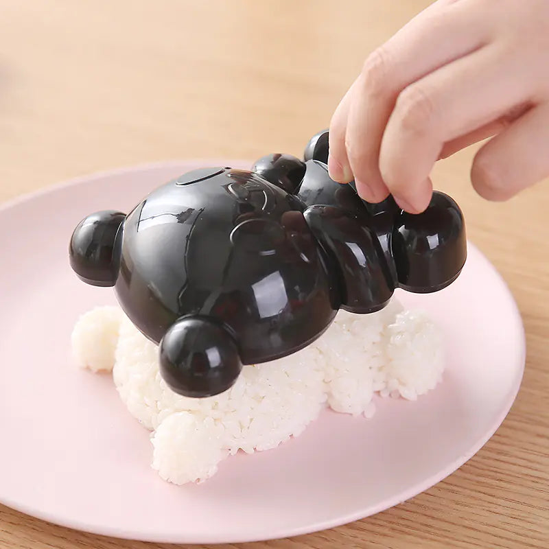 Cartoon Panda Rice Ball Mold for DIY Sushi Making