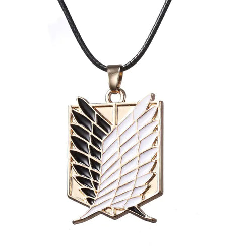 Attack on Titan Wings Necklace for Couples Gift