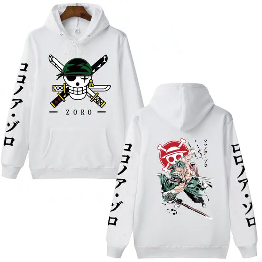 ONE PIECE Luffy Zoro Unisex Hoodie for Spring/Fall