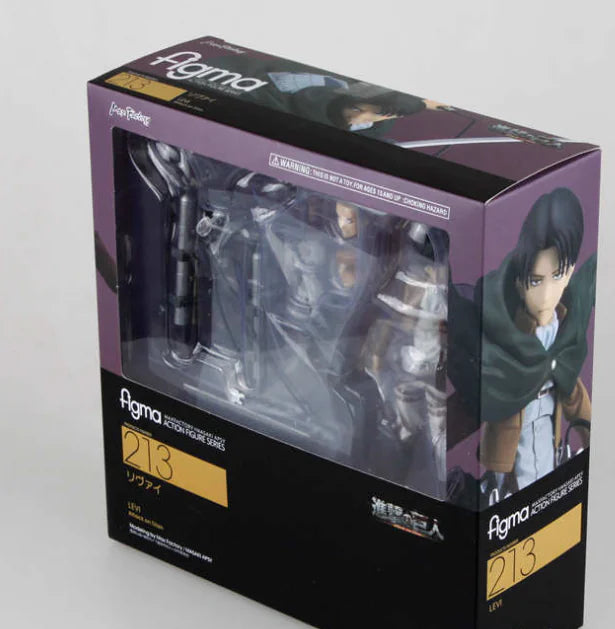 Attack on Titan Mikasa, Eren & Levi Action Figures Set