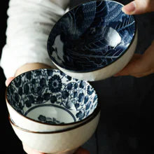 Japanese Style Retro Creative Home Bowl