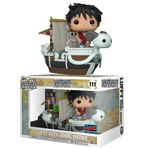 FUNKO POP Luffy Merry Go 111 Limited Edition Figure