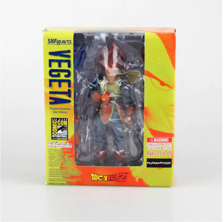 Dragon Ball Z S.H.Figuarts Super Saiyan Vegeta Anime Figurine Model Collection