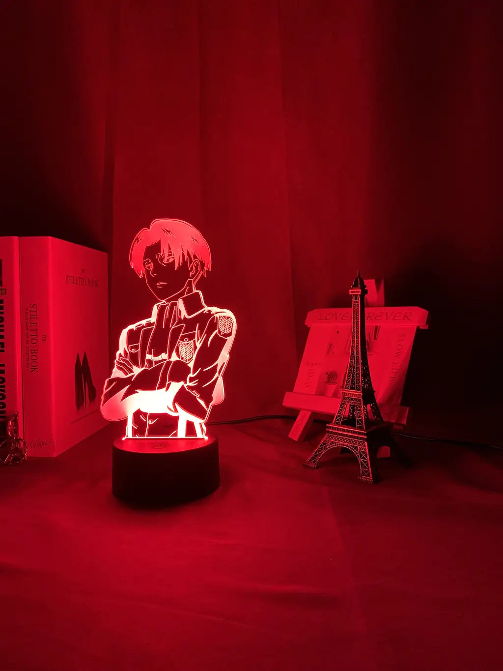 Customized LED Touch Lamp - Attack on Titan Design
