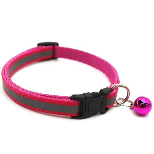 Reflective Bell Cat Collar for Pets