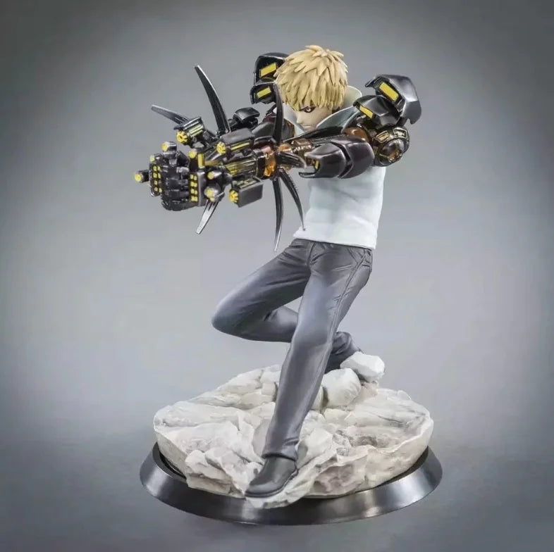 One Punch Man Saitama Figure Genos Tatsumaki Anime Figurine Model Collection