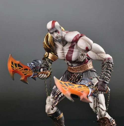 God of War Kratos Figure Mod Anime Figurines Collection