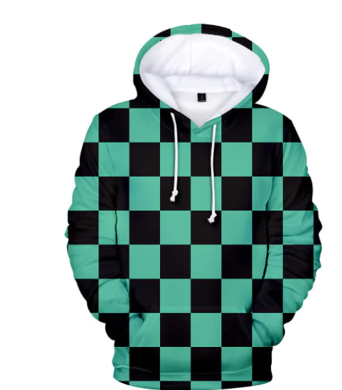 3D Demon Slayer Tanjiro Hoodie for Men and Women