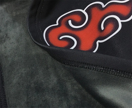 Naruto Windbreaker Coat for Students, Anime Style