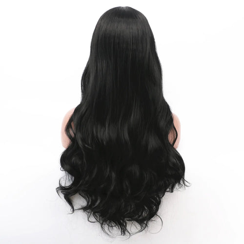 Mid-Length Long Curly Big Wave Wig for Women