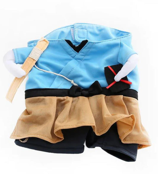 Samurai Pet Apparel for Cats and Dogs