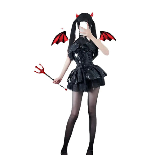 COS Japanese Anime Witch Cosplay Outfit for Women