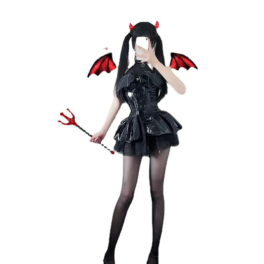 COS Japanese Anime Witch Cosplay Outfit for Women