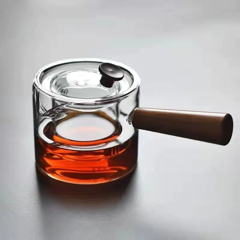 Electric Ceramic Tea Set with Glass Water Boiler