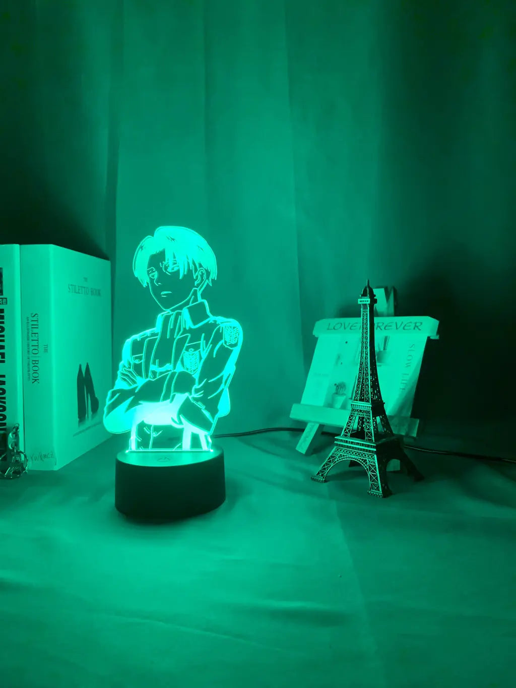 Customized LED Touch Lamp - Attack on Titan Design