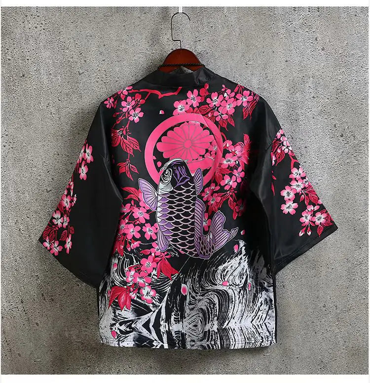 Japanese Style Kimono Jacket for Men and Women