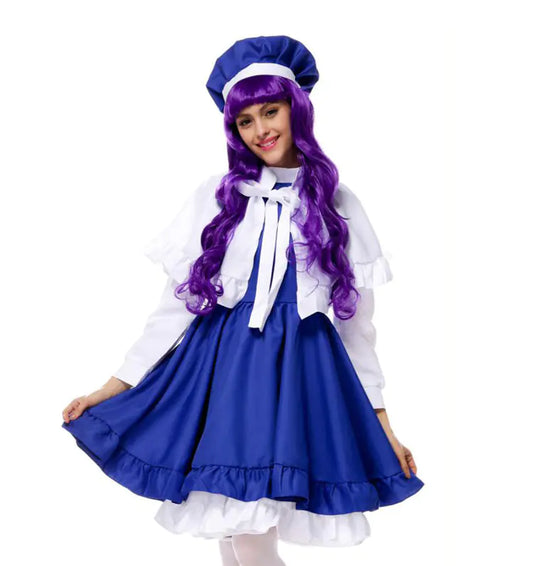 "Chiyo Sakura Dress - Long Singer Costume from Anime"