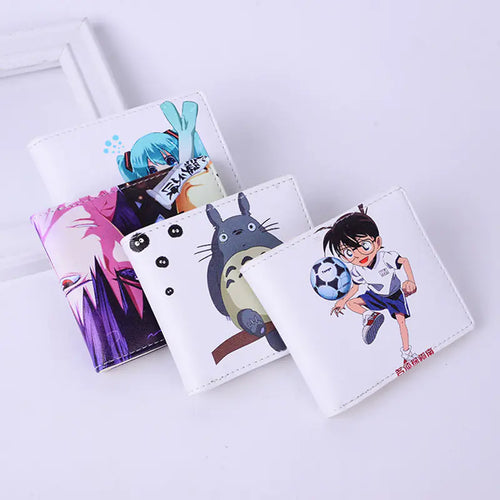 New Anime Short Wallet - One Piece Cartoon Design