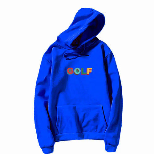 Harajuku Style Hooded Sweatshirt with COLF Print