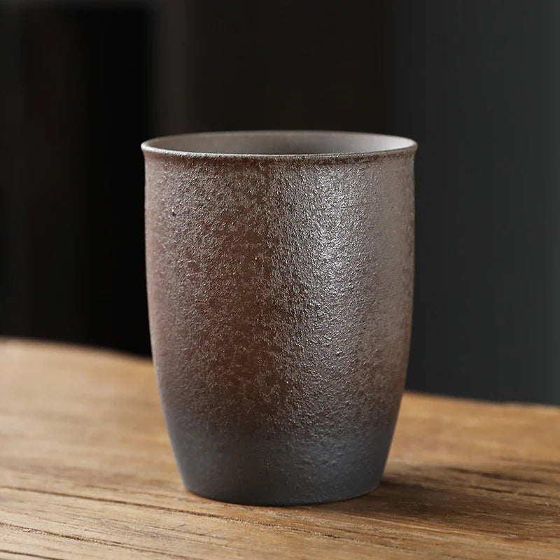 Retro Ceramic Fambé Tea Cup