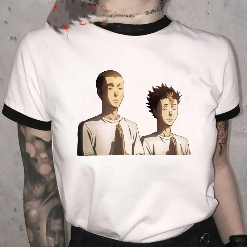 Haikyuu Anime T-Shirt - Japanese Cartoon Design