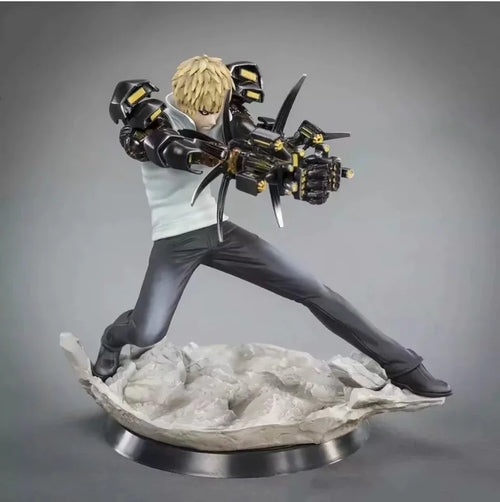 One Punch Man Saitama Figure Genos Tatsumaki  Anime Figurine Model Collection