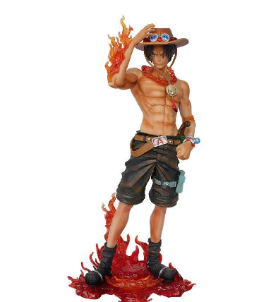 One Piece Ace PVC Collectible Figure Model (Single Piece)