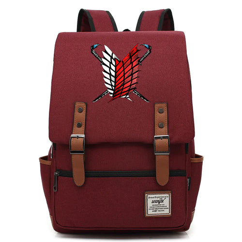 Attack on Titan Casual Backpack for Teens (Unisex)