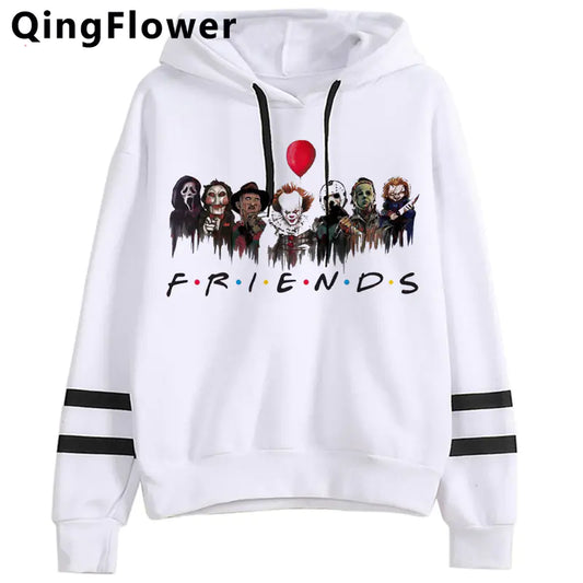 Unisex Anime Graphic Hoodie - Harajuku Streetwear