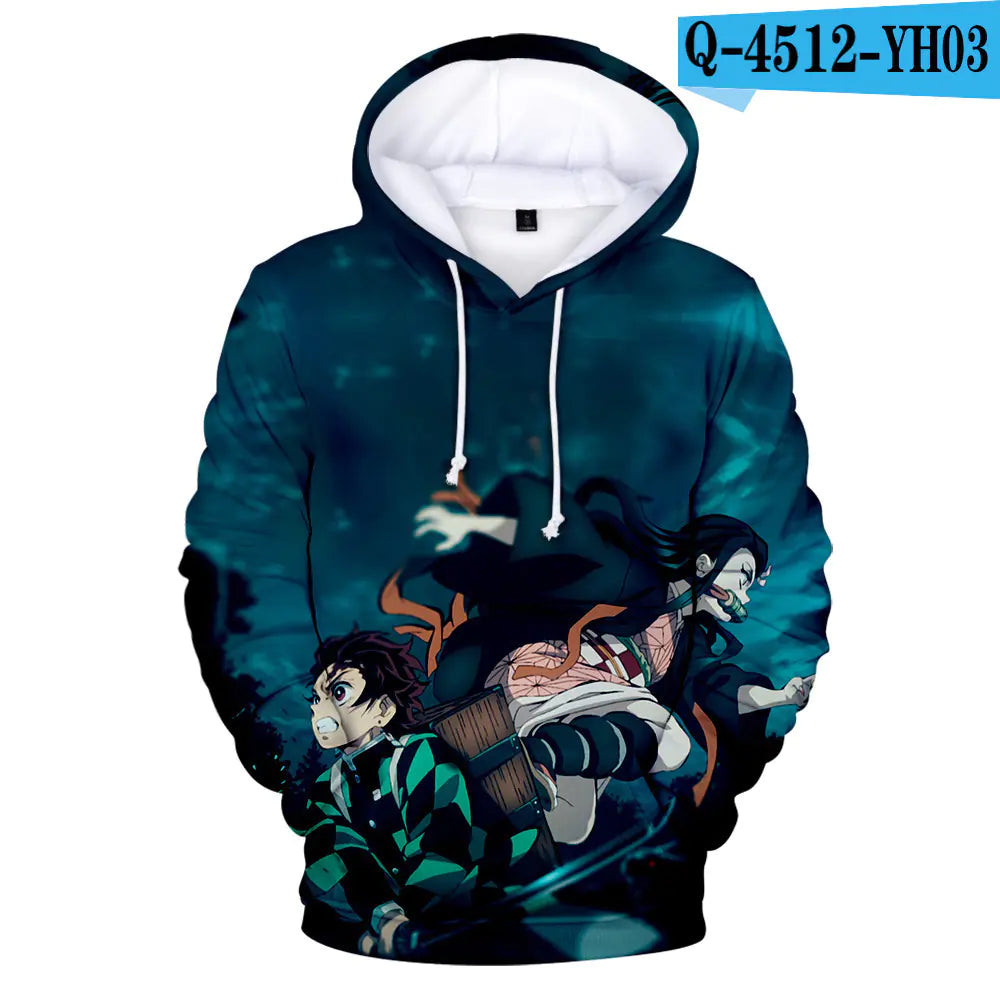 Demon Slayer Tanjiro Kamado 3D Hoodie for All