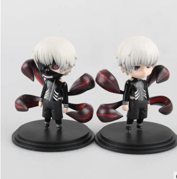 Tokyoghoul Figure Ken Kaneki Figure Anime Chibi Figure 2 pcs Anime Figurine Model Collection