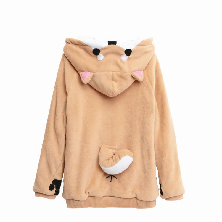 Shibu Inu Themed Hoodie for Pets - Anime Sweatshirt