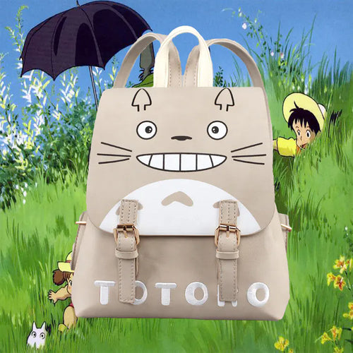 Anime Backpack - One Piece Chopper & Totoro Design