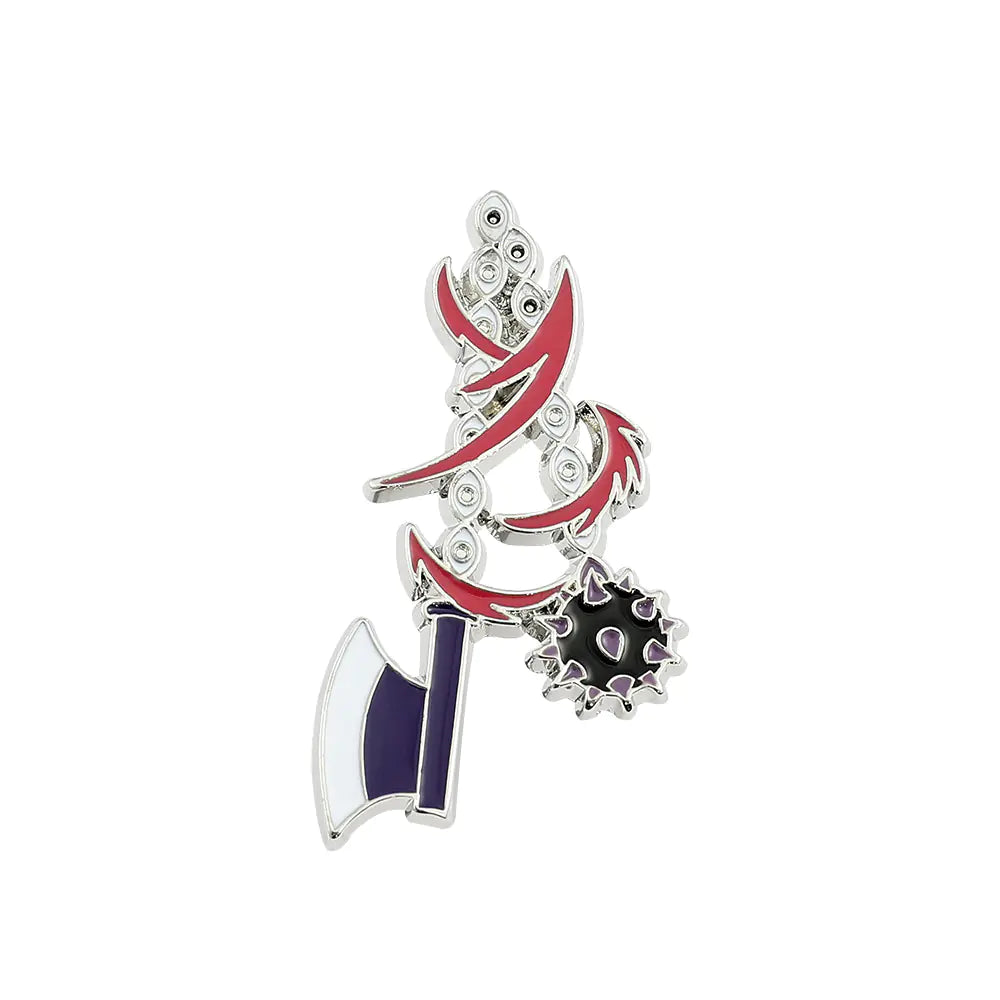 Demon Slayer Series Metal Pin Badge Gift Accessory