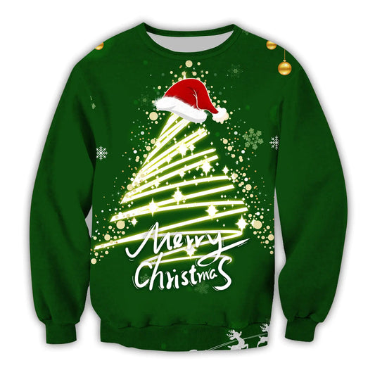 3D Digital Printed Christmas Sweatshirt
