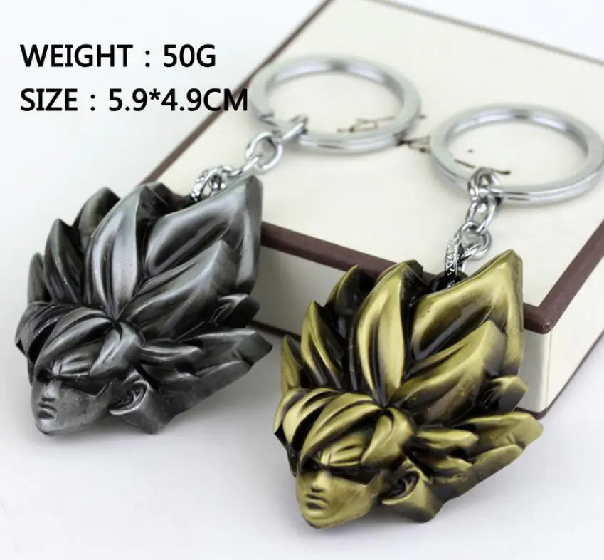 Super Saiyan Keychain - Anime Key Holder
