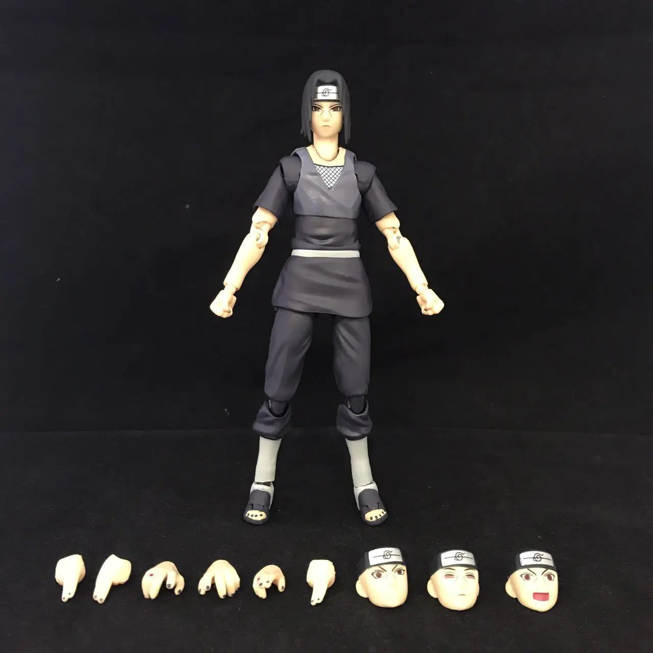 Naruto SHF Model Uchiha Itachi Action Anime Figurine Display
